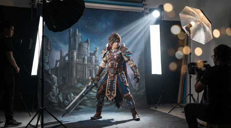 17c cosplay视频演示